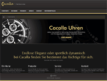 Tablet Screenshot of cacalla.com